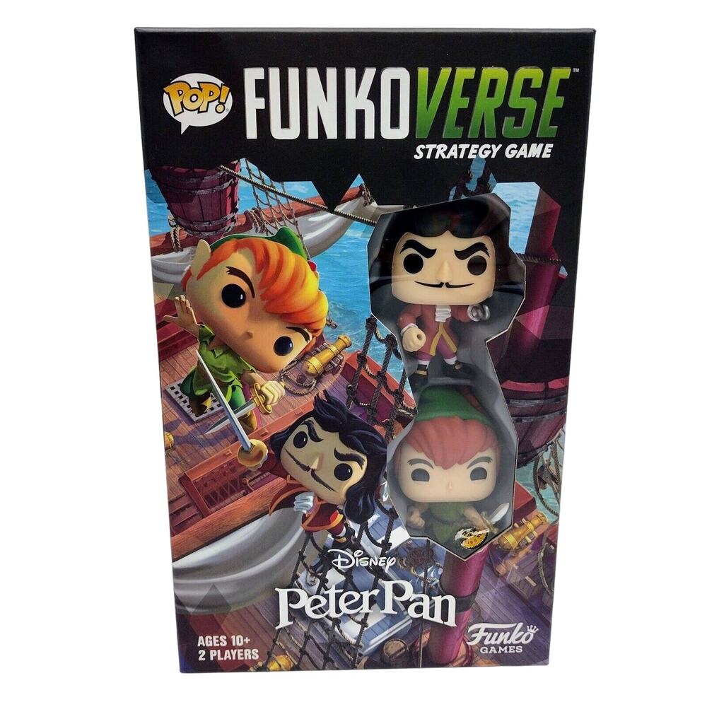 Funko Games Funkoverse Chase Disney Peter Pan 100 Brand New Captain Hook